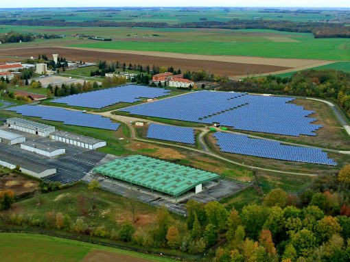 Solar Power Plant of Sourdun (France)