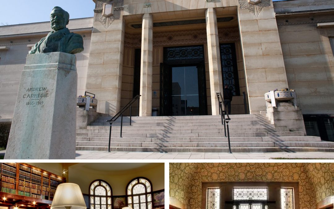 Carnégie Public library in Reims