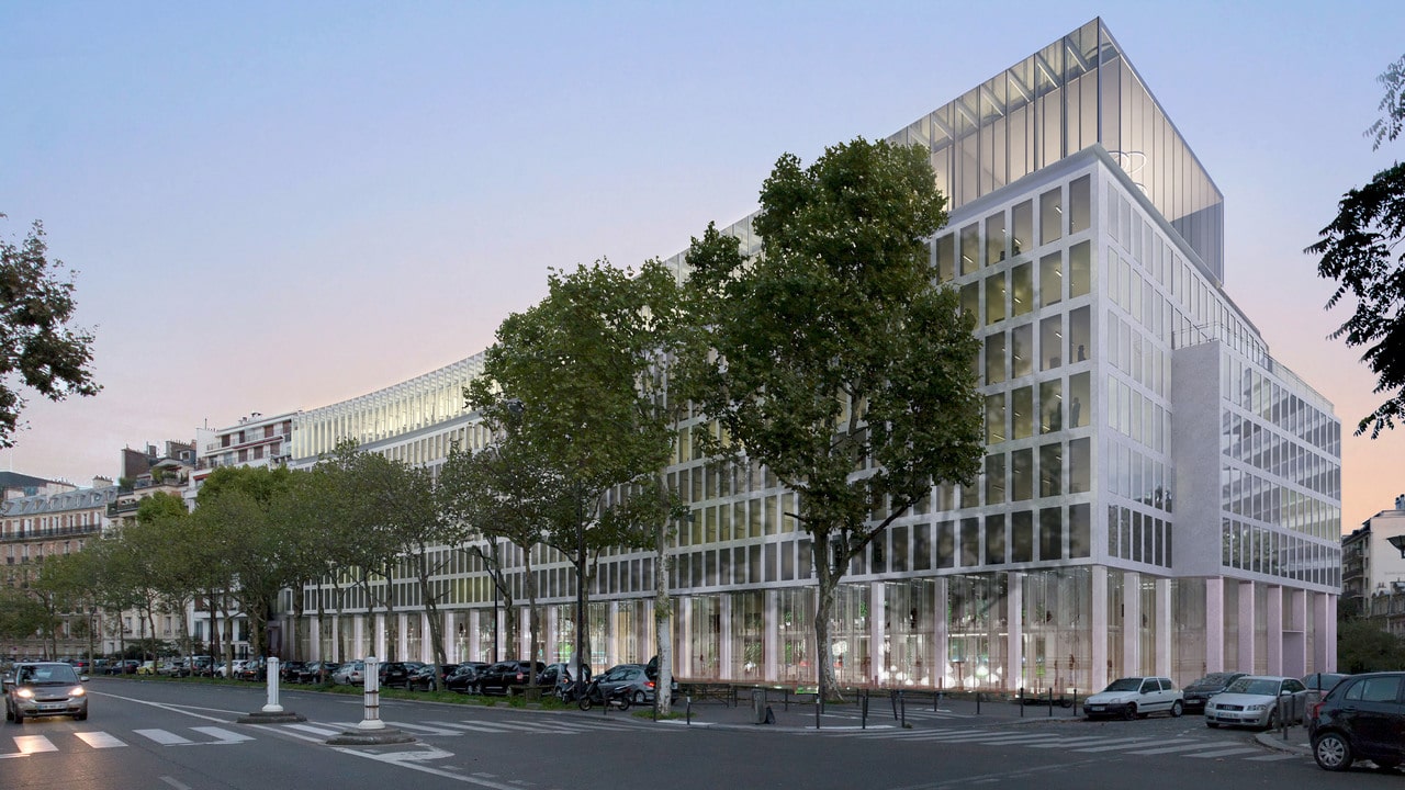 Réhabilitation des Bureaux de l'Amiral Bruix à Paris