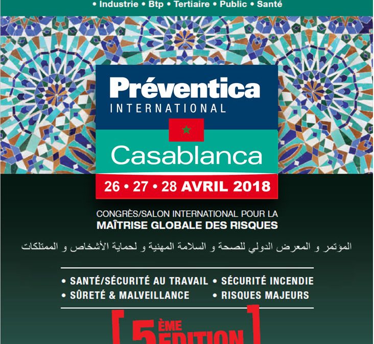 PHOSPHORIS MP Filter sera au Salon Préventia Maroc les 26, 27, et 28 avril prochains