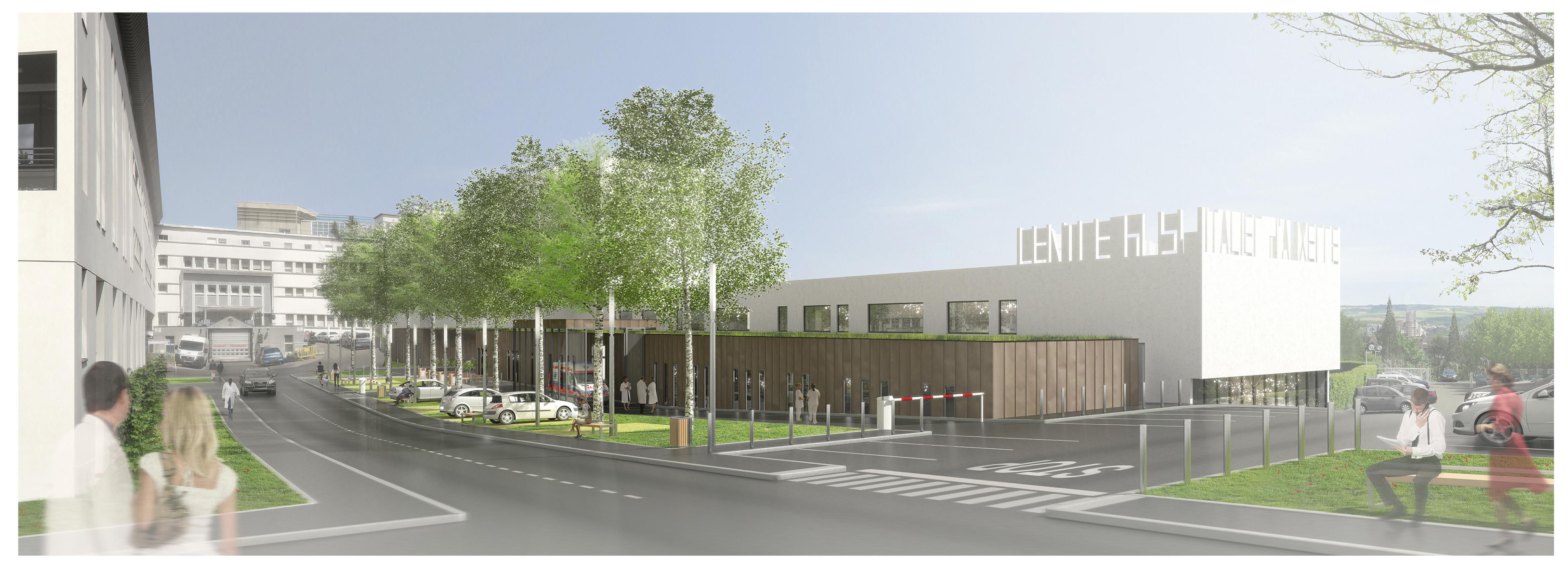 Maitrise d’ouvrage TCE pour le centre hospitalier d’Auxerre