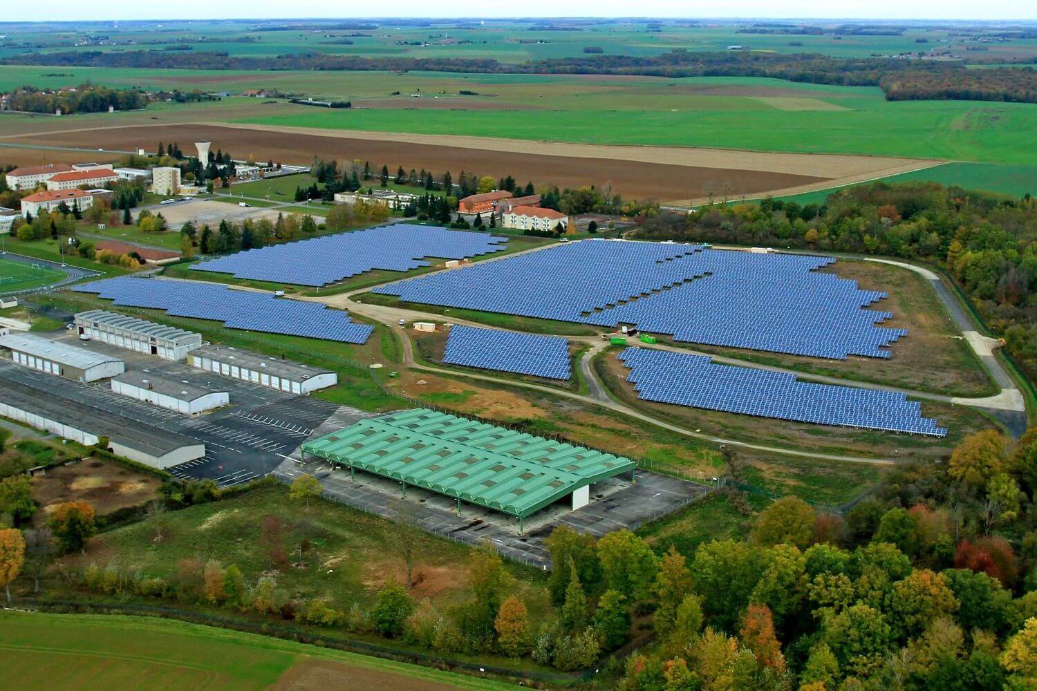Centrale solaire photovoltaïque de Sourdun (77)